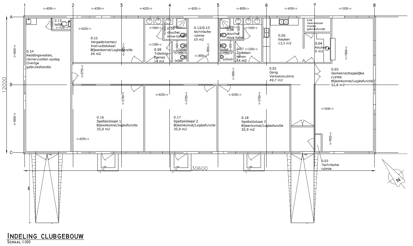 Bouwtekening nieuwbouw